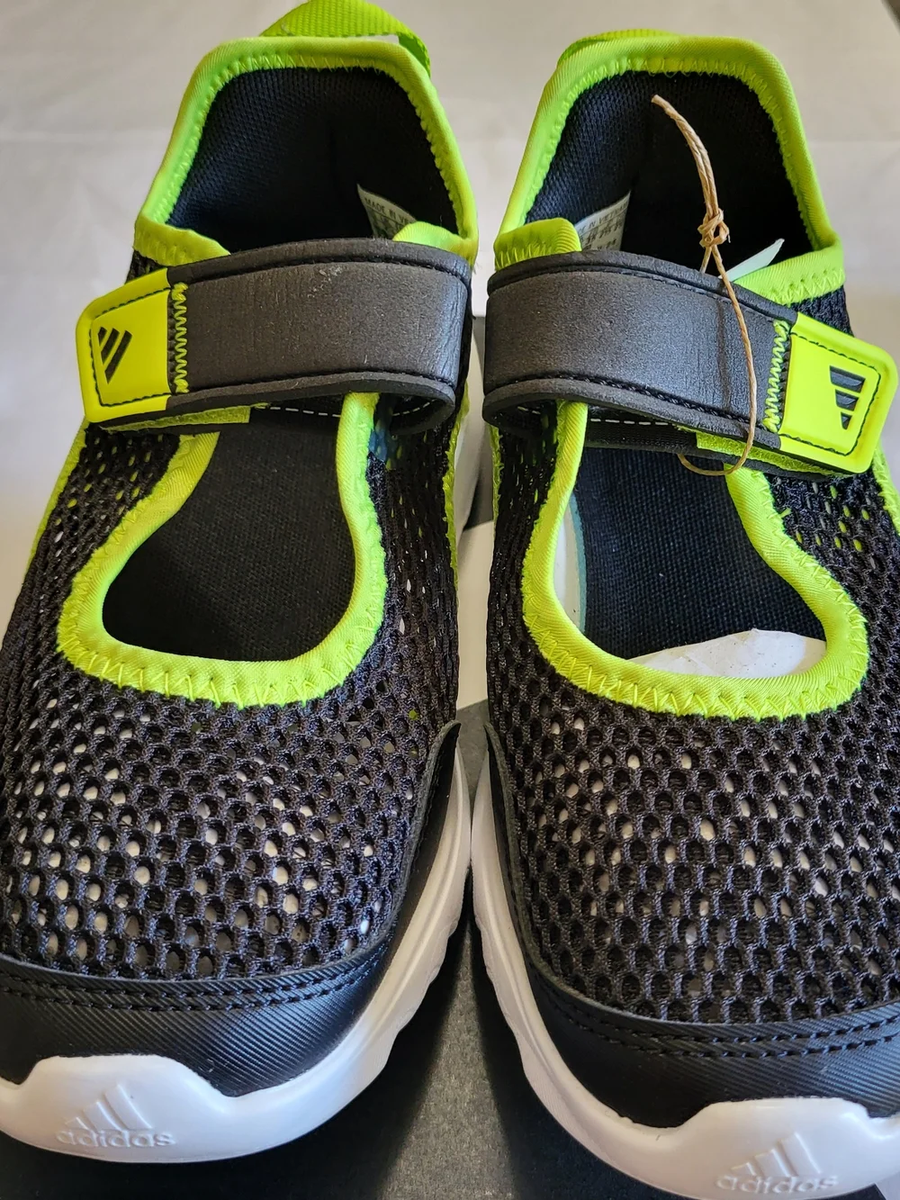 *NEW* Adidas Summerflex C Kids 3 Training Shoes Neon Green with Tags and Box